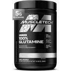 MuscleTech Platinum 100 Percent L-Glutamine Powder front view container