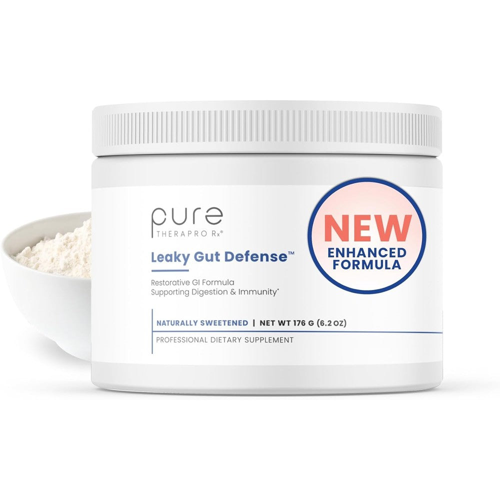 Pure Therapro Rx Leaky Gut Defense powder front container view