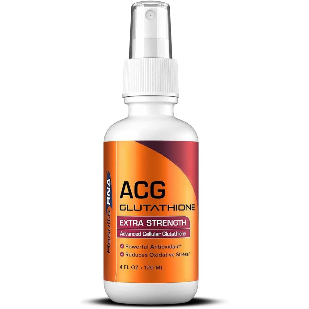 Results Rna Acg Glutathione Extra Strength spray bottle front view