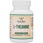 Double Wood Supplements L-Theanine 200mg bottle front view