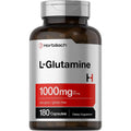 Horbaach L Glutamine Capsules front view packaging bottle