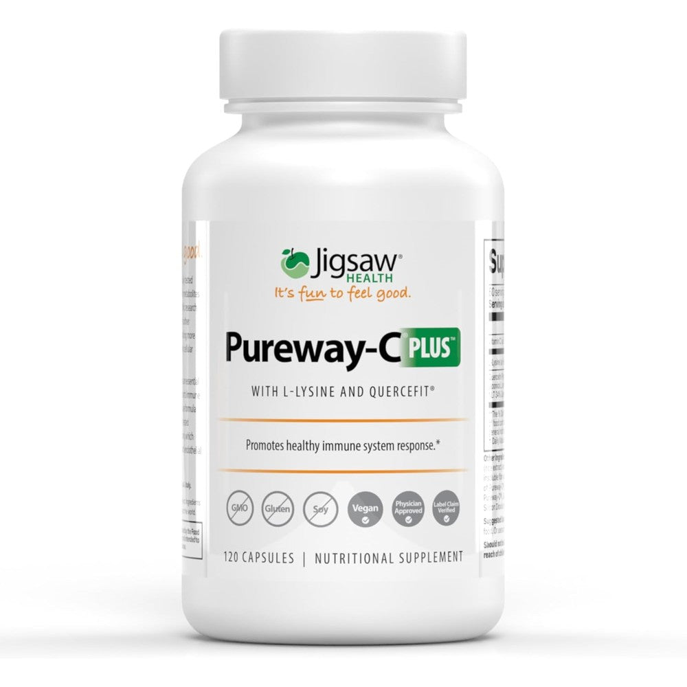 Jigsaw Health Pureway-C Plus supplement bottle front view