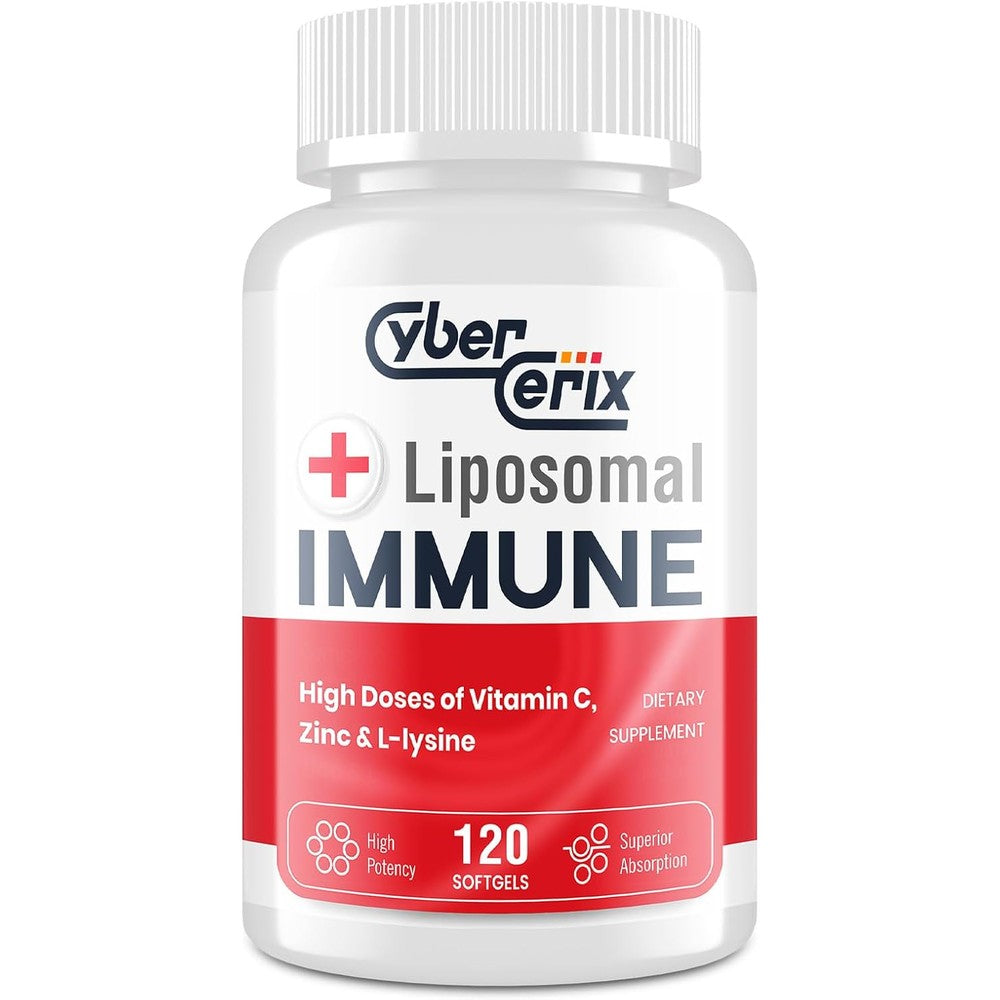 Cybercerix Advanced Liposomal Immune Supplement bottle front view