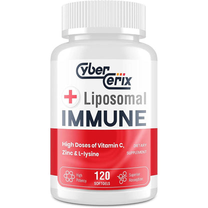 Cybercerix Advanced Liposomal Immune Supplement bottle front view