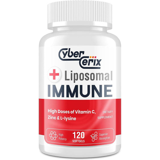 Cybercerix Advanced Liposomal Immune Supplement bottle front view