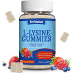 SmildeHeal L-Lysine 1000mg Gummies front view bottle packaging