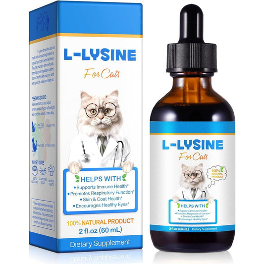 Onznoz Lysine for Cats immune support supplement front view