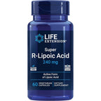 Life Extension Super R-Lipoic Acid bottle front view antioxidant supplement