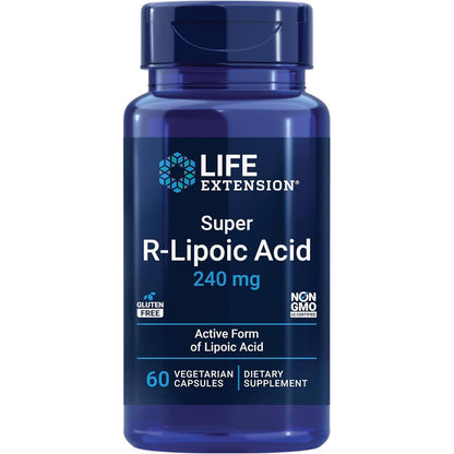 Life Extension Super R-Lipoic Acid 240mg bottle front view