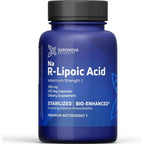 Geronova Research Bio-Enhanced R-Lipoic Acid front view supplement bottle
