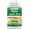 Best Naturals Alpha Lipoic Acid 300 milligrams front bottle view