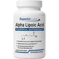 Superior Labs Alpha Lipoic Acid 120 capsules bottle front view antioxidant supplement