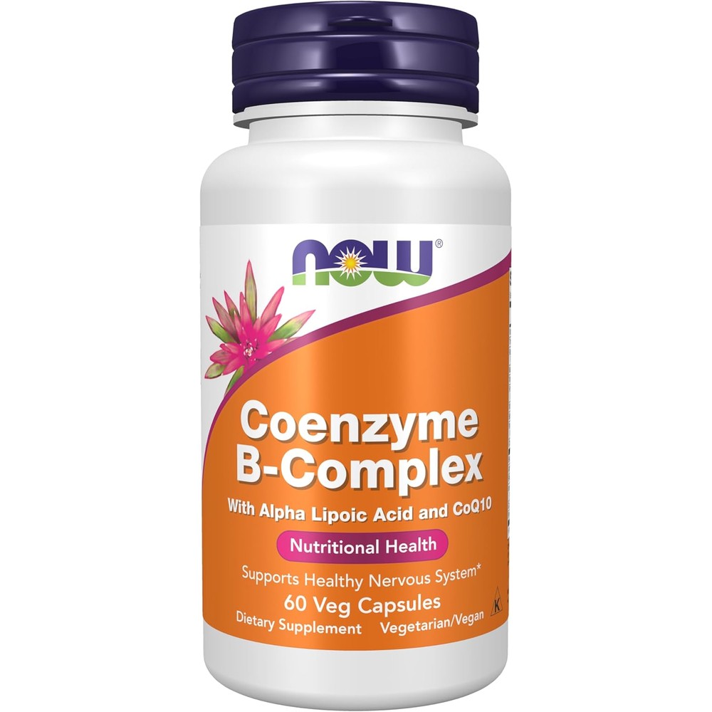 Now Foods Co-Enzyme B-Complex front view bottle