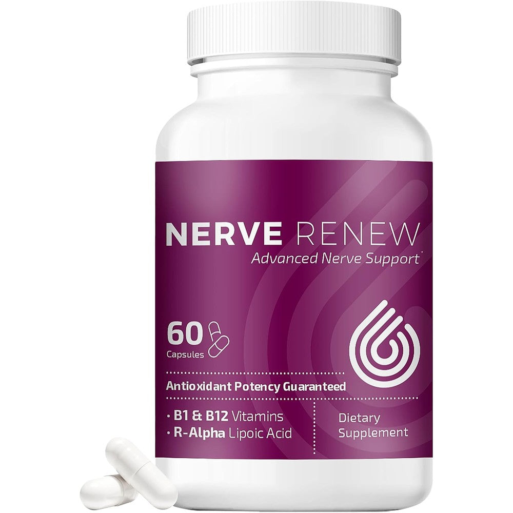 Nerve Renew Advanced Nerve Support bottle front view