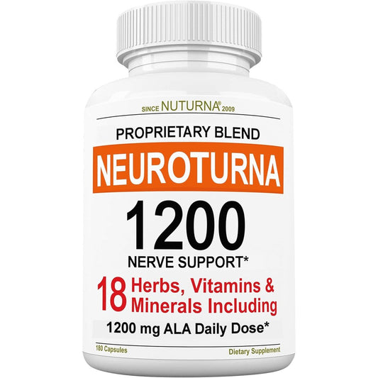 Nuturna Neuropathy Support Supplement 1200mg front view