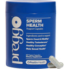 O Positiv Preggo Sperm Health Support Capsules front view bottle