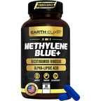 Earth Elixir 3-In-1 Methylene Blue 90 Capsules front view bottle