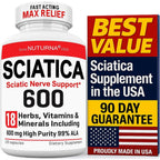Spliferkou maximum strength sciatica nerve support supplement front view