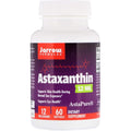 Jarrow Formulas Astaxanthin 12 mg softgels front view packaging antioxidant supplement