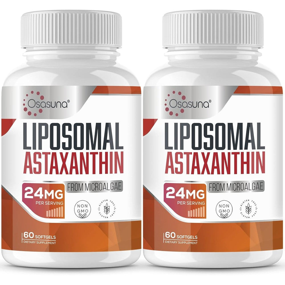 Osasuna Liposomal Astaxanthin front view bottle