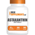BulkSupplements astaxanthin softgels bottle front view antioxidant supplement