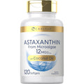 Carlyle astaxanthin 12mg supplement bottle front view