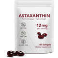 NenMaoKeNu Astaxanthin 12mg Softgels front bottle view antioxidant supplement