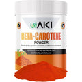 Aki Organic beta carotene powder 1.5 ounce front view packaging