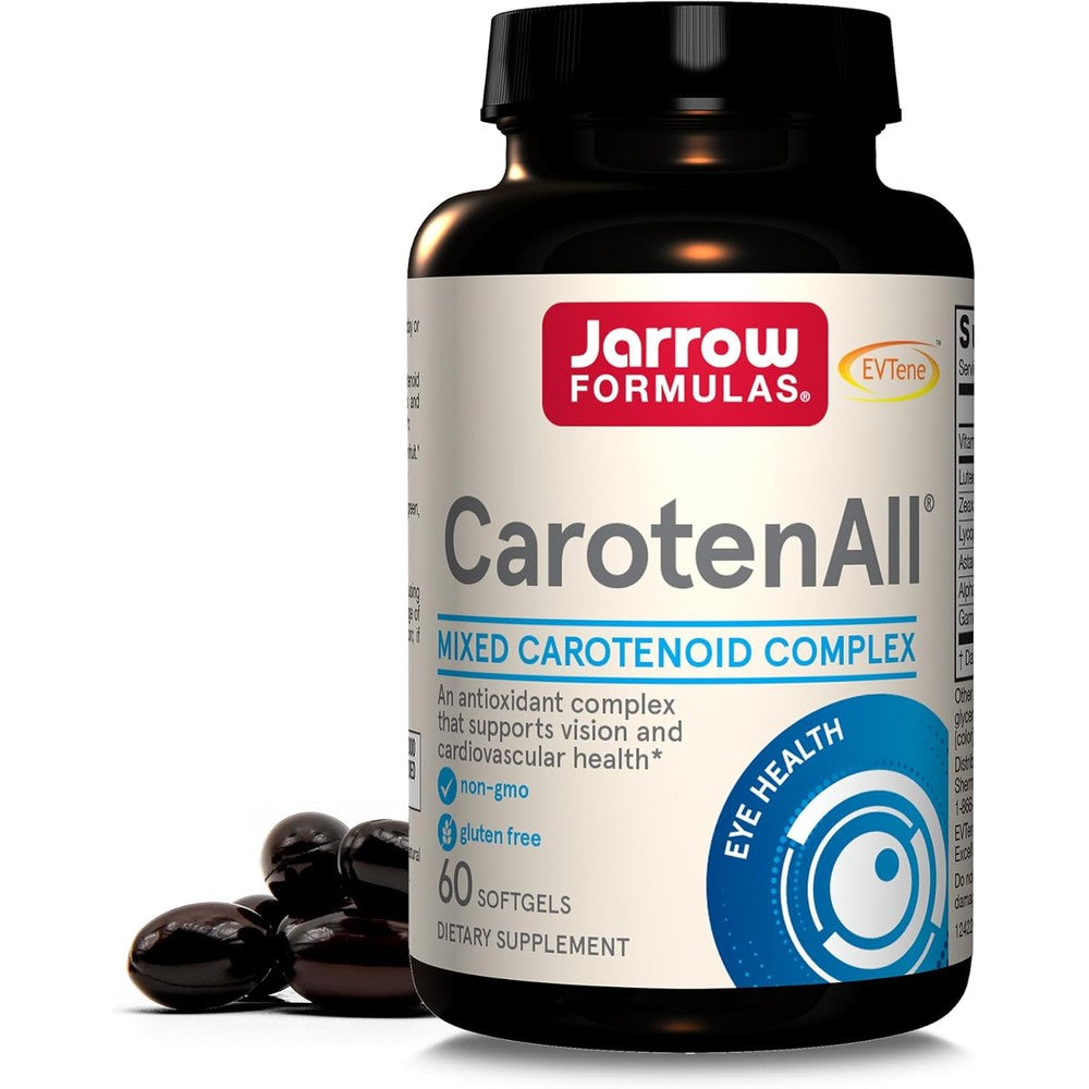 Jarrow Formulas CarotenAll 60 Softgels front packaging view