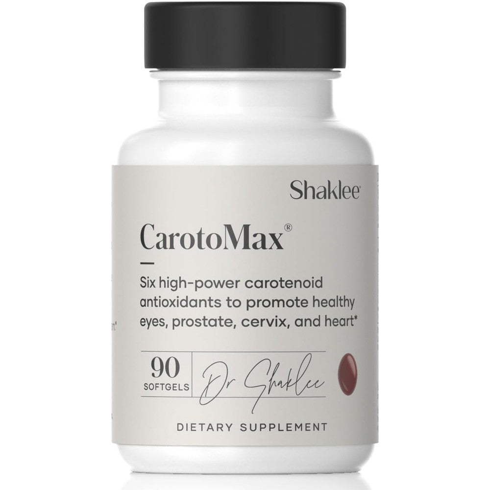 Shaklee CarotoMax Advanced Eye Health Formula front view bottle