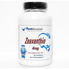 PureControl Supplements Zeaxanthin 4mg 100 Capsules front bottle view eye health supplement