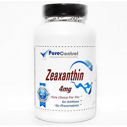 PureControl Supplements Zeaxanthin 4mg 100 Capsules front view