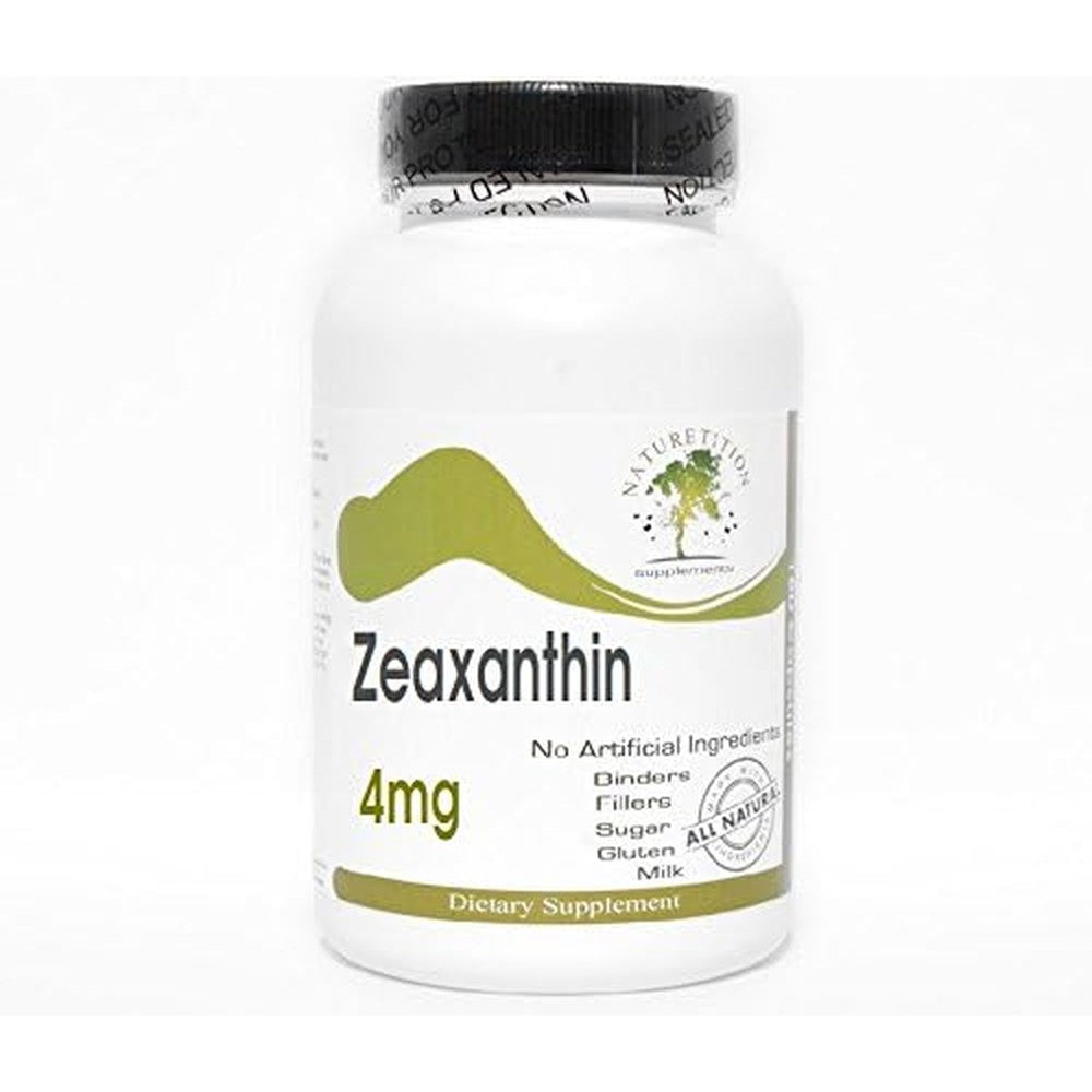 Naturetition Supplements Zeaxanthin 4mg 100 Capsules front view