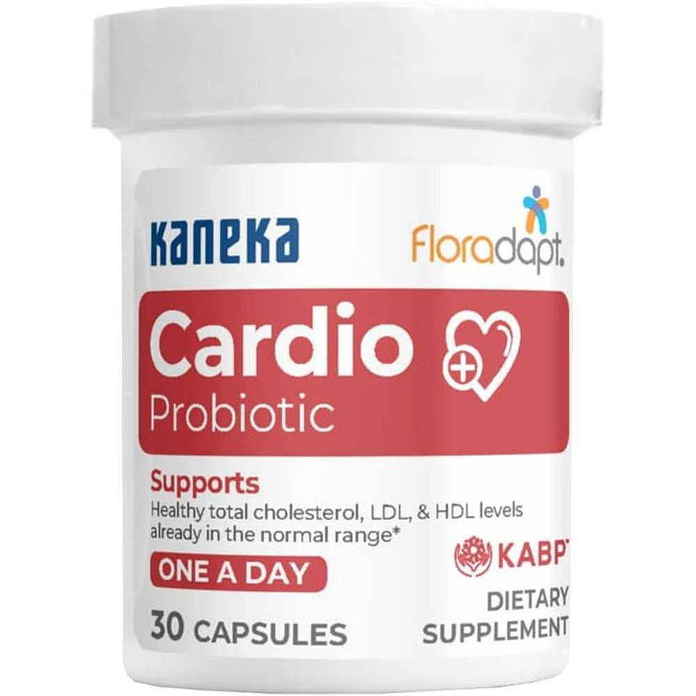 Floradapt Premium Heart and Cholesterol Support bottle front view