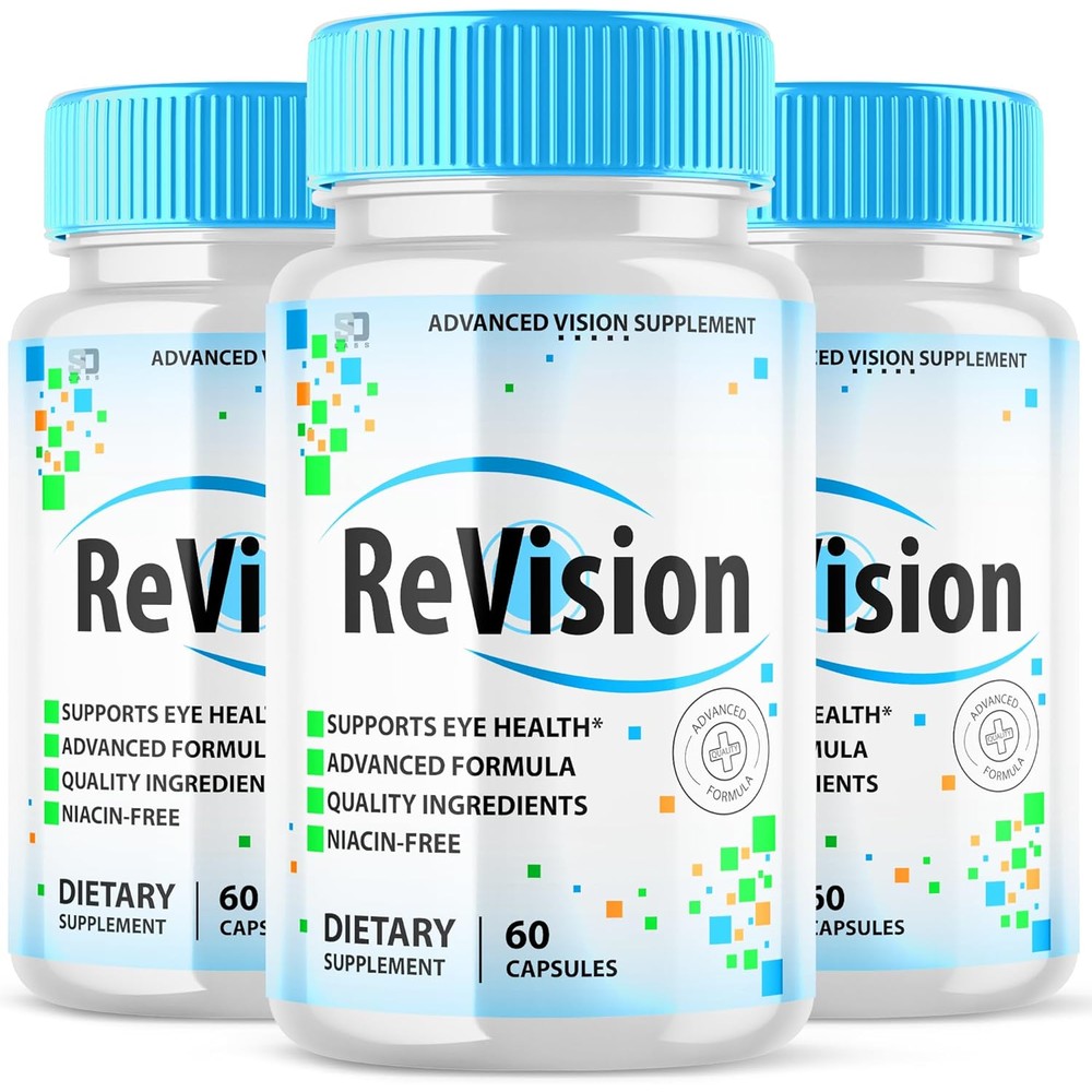 S.O Labs Revision Advanced Vision 2.0 eye supplement bottle front view