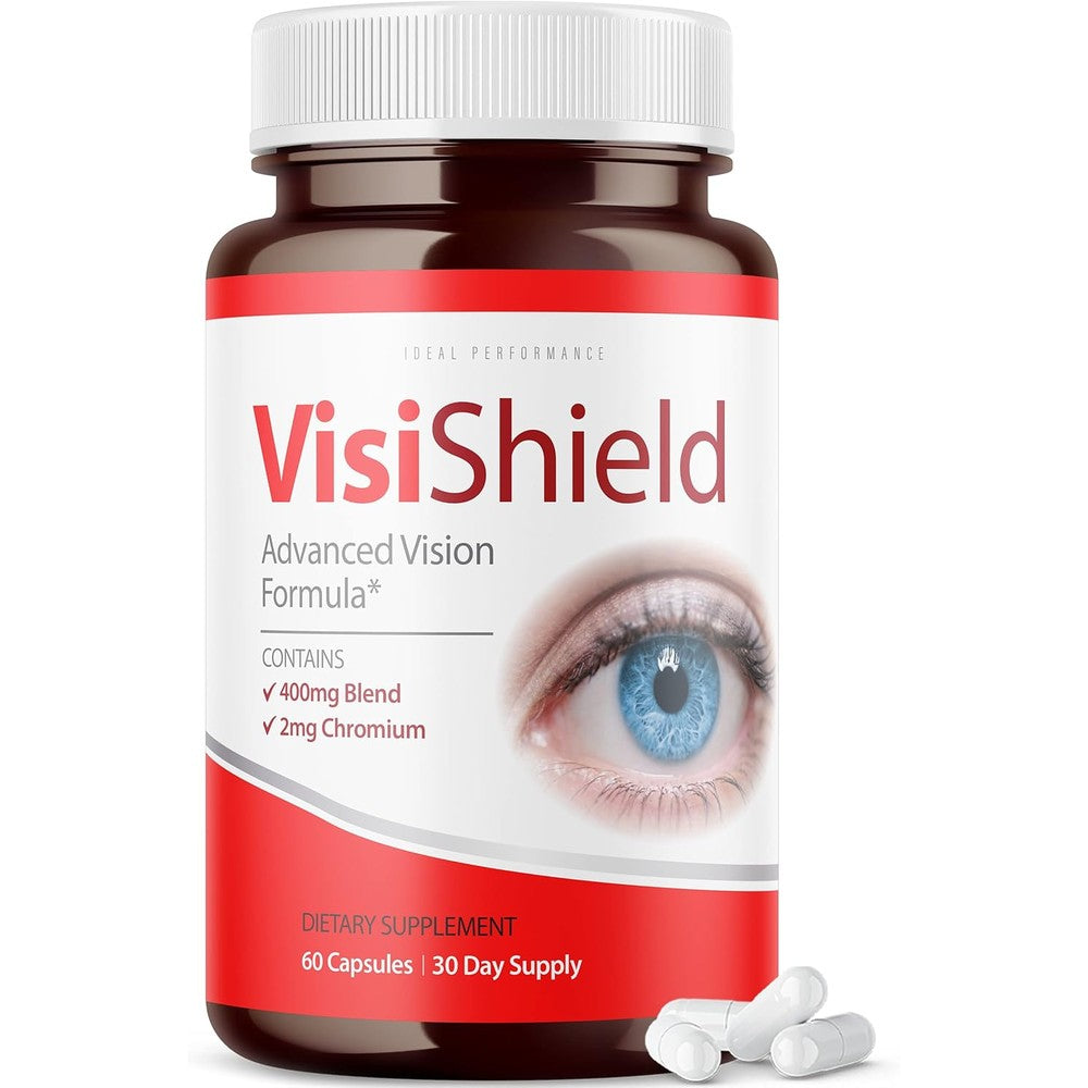 Ideal Performance Visishield Advanced Vision Formula 60 Capsules front view