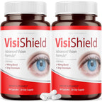Ideal Performance Visishield Advanced Vision Formula front view supplement bottles