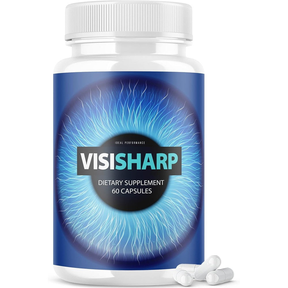 Ideal Performance Visisharp Advanced Eye Health Formula front view bottle