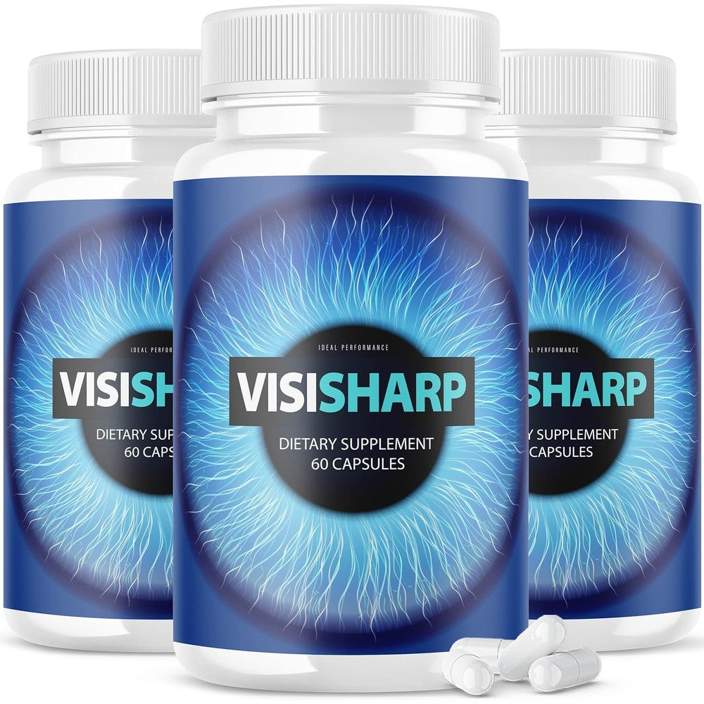 Ideal Performance Visisharp Advanced Eye Health Formula front view bottle