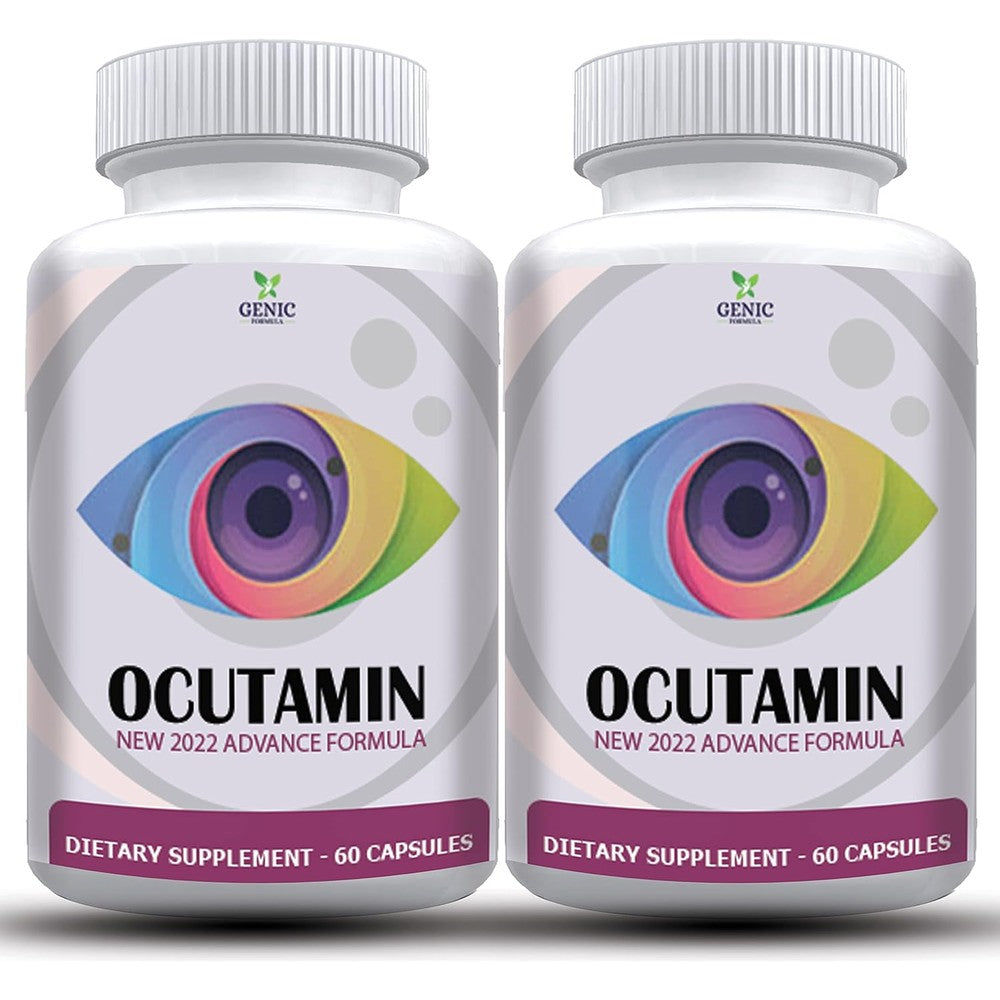 Genic Formula Ocutamin Eye Health Care 2 Pack front view