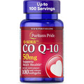 Puritan's Pride Coenzyme CoQ10 50mg front view softgel bottle for online purchase