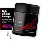MitoQ Pure Advanced Mitochondria Supplement front view bottle packaging