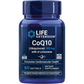 Life Extension Super Absorbable CoQ10 Ubiquinone front view bottle packaging