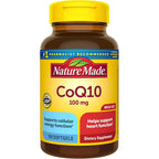 Nature Made CoQ10 100mg softgels front bottle view
