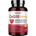 Zebora CoQ10 200 Milligrams softgels bottle front view supplement