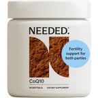 Needed CoQ10 200mg Supplement front view bottle packaging