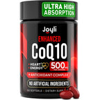 Joyli Nutrition CoQ10 500mg softgels front view bottle