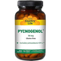 Country Life Pycnogenol 50 mg vegetarian capsules bottle front view supplement