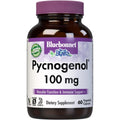 Bluebonnet Pycnogenol 100mg bottle front view featuring French maritime pine bark extract supplement label