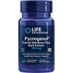 Life Extension Pycnogenol French Maritime Pine Bark Extract front bottle view